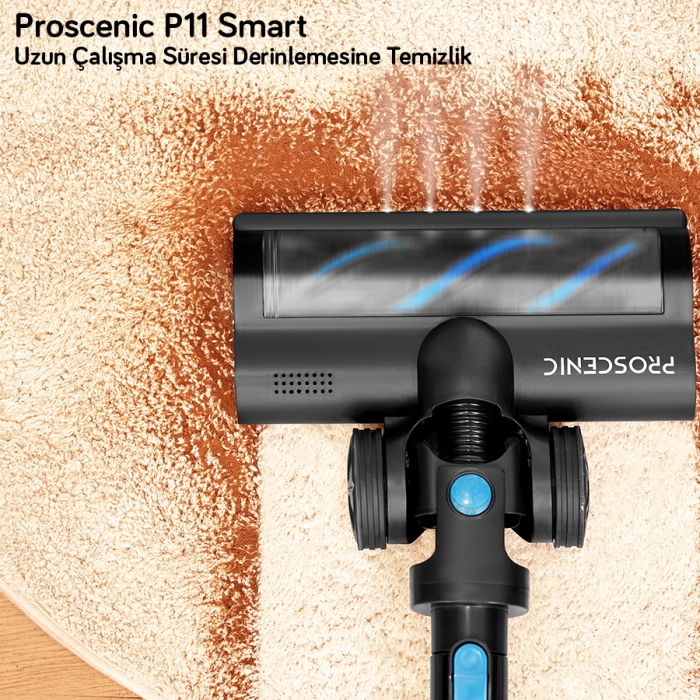 Proscenic P11 Smart Akıllı Kablosuz Dikey Süpürge Outlet (Proscenic Türkiye Garantili)