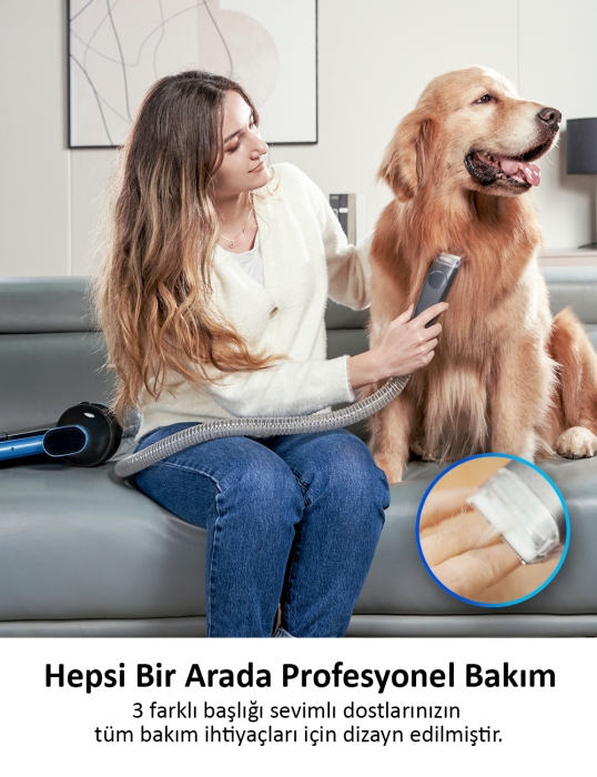 Proscenic P11 Smart&P11 Combo Uyumlu Evcil Hayvan Bakım Seti (Türkiye Garantili)